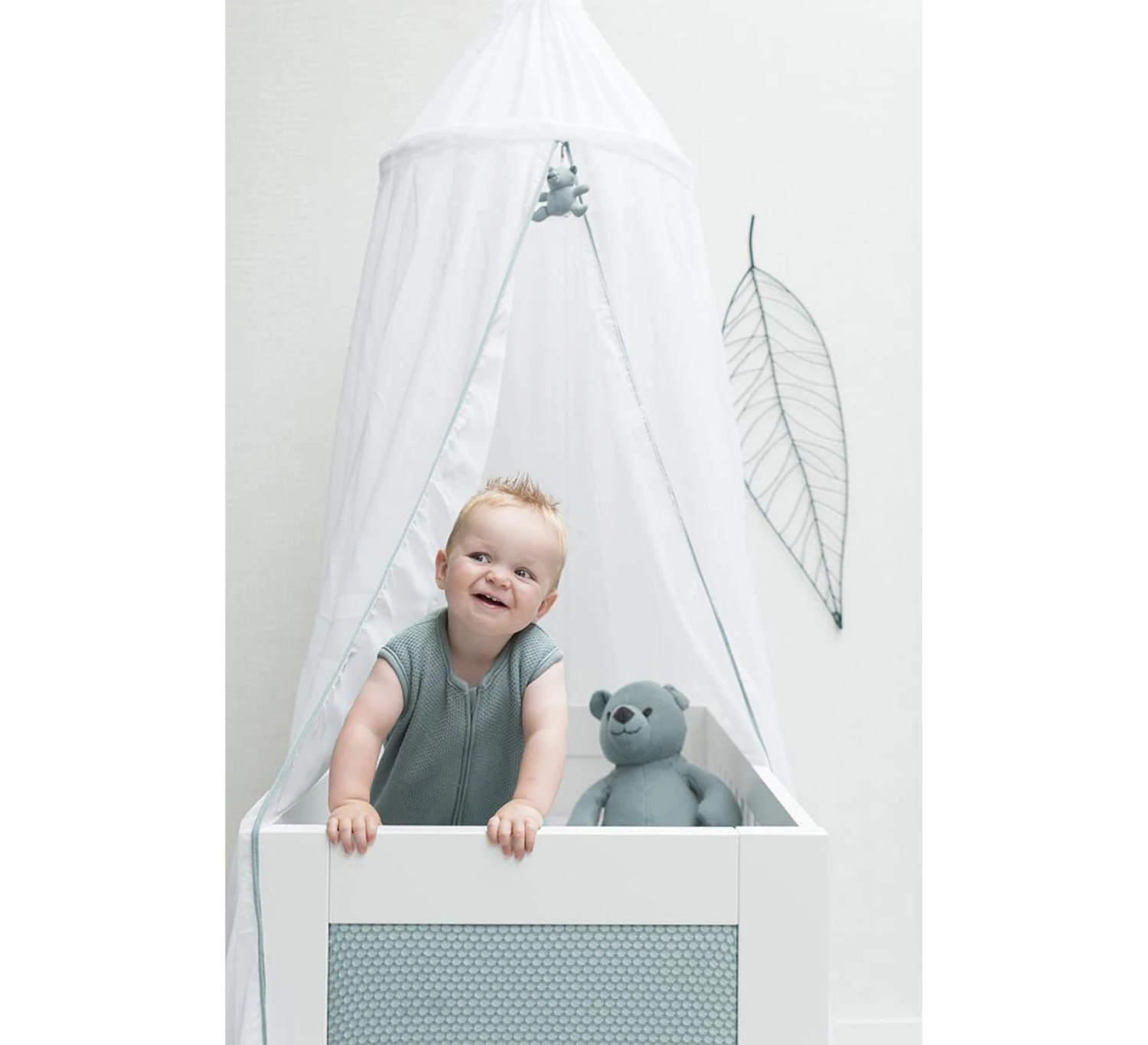 Klamboe - Zilvergrijs 2 Klamboe - Zilvergrijs - Afbeelding 2