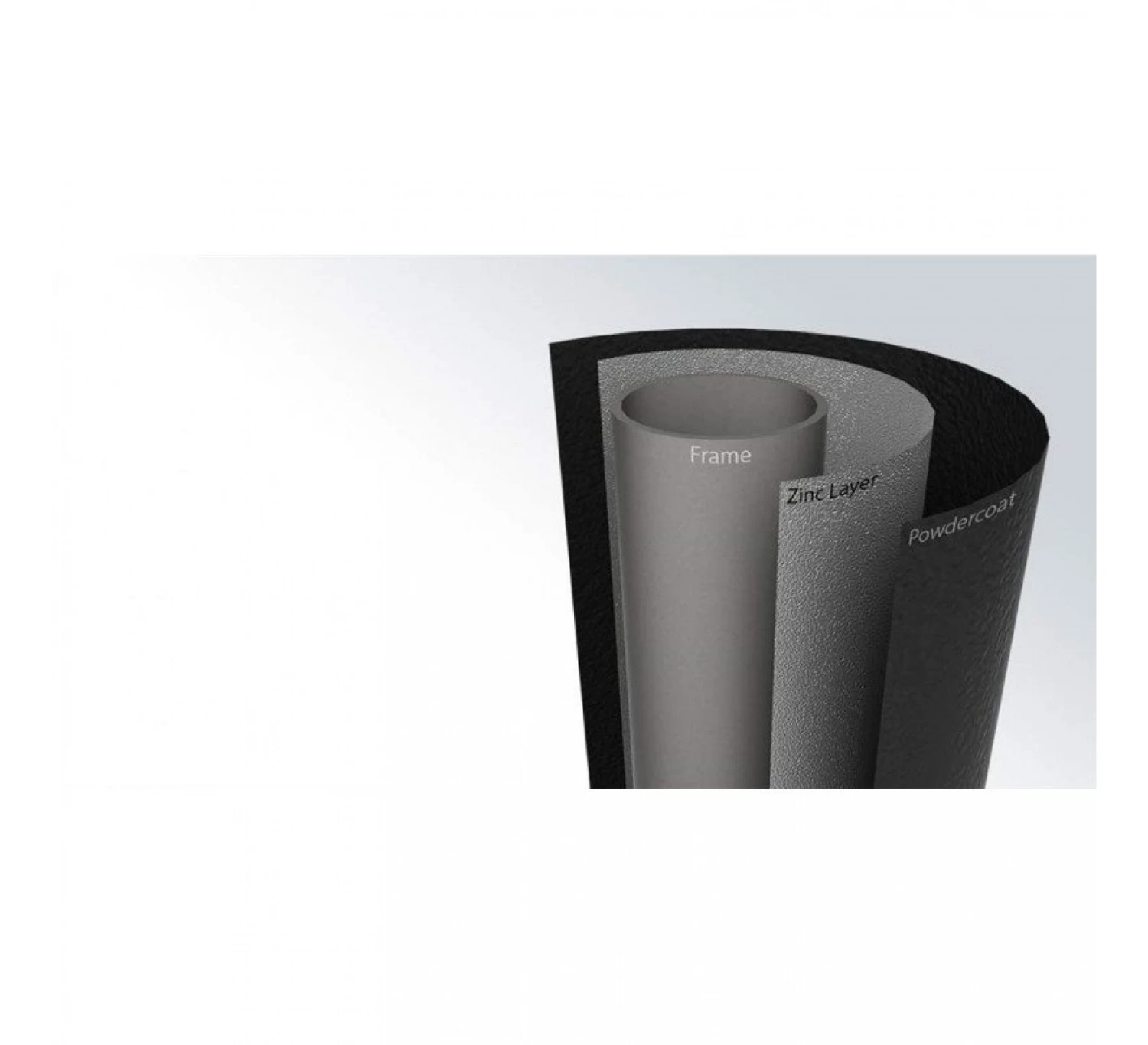 Berg Champion Inground 330 Trampoline - Grijs 3 Berg Champion Inground 330 Trampoline - Grijs - Afbeelding 3