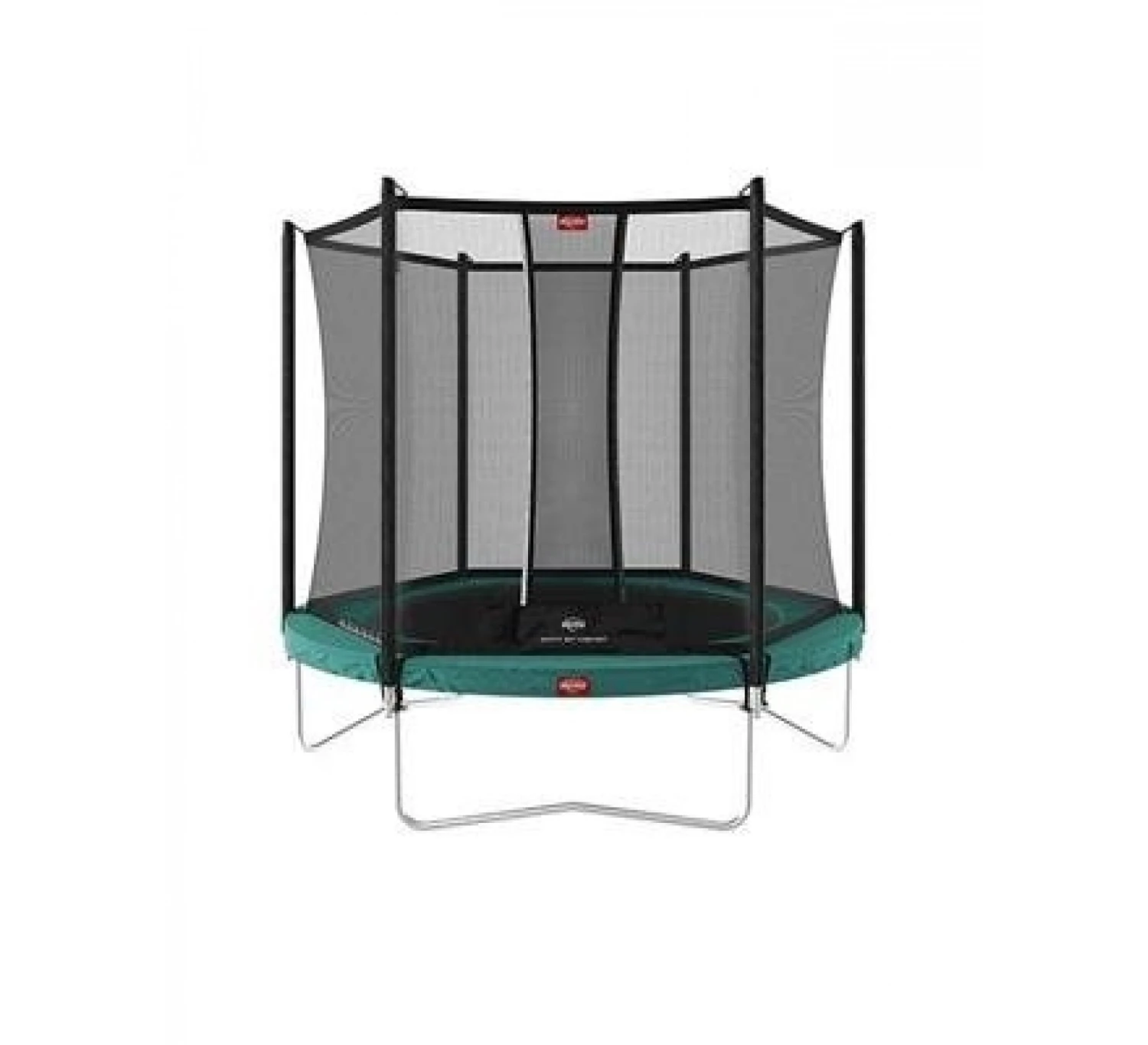 Berg Favorit Regular 330 Trampoline + Safetynet Comfort - Green 1 Berg Favorit Regular 330 Trampoline + Safetynet Comfort - Green