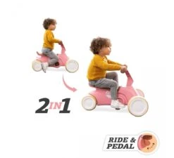 Berg Go2 Retro - Pink -Babyproducten berg go2 retro pink 5