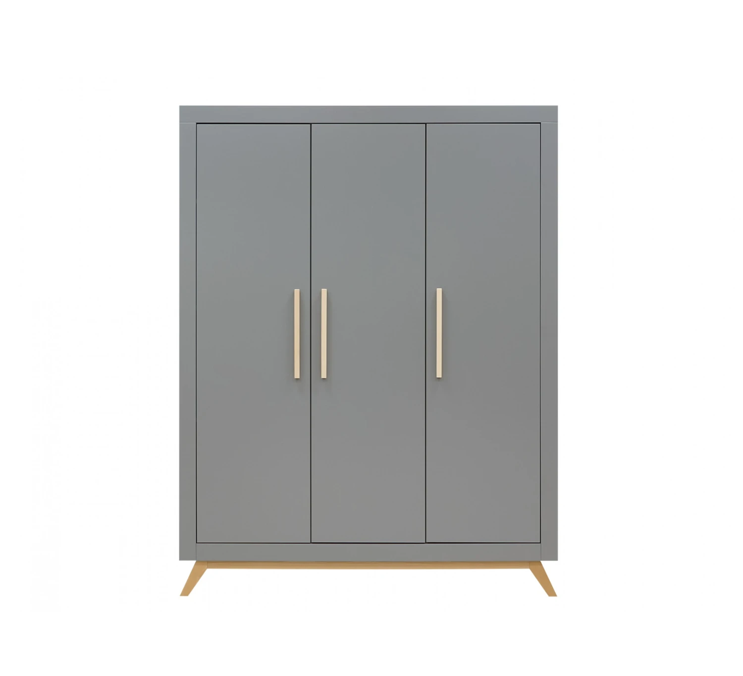 3-Deurskast Fenna - Grey 2 3-Deurskast Fenna - Grey - Afbeelding 2