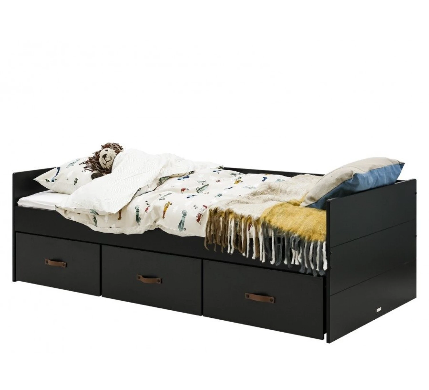 Bedbank Floris 90x200 (excl. Bodem) 4 Bedbank Floris 90x200 (excl. Bodem) - Afbeelding 4