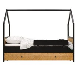 Huisbed Job 90x200 Vintage Honey 12 Huisbed Job 90x200 Vintage Honey -Babyproducten bopita huisbed job 90x200 vintage honey 4