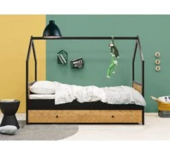 Huisbed Job 90x200 Vintage Honey 13 Huisbed Job 90x200 Vintage Honey -Babyproducten bopita huisbed job 90x200 vintage honey 5