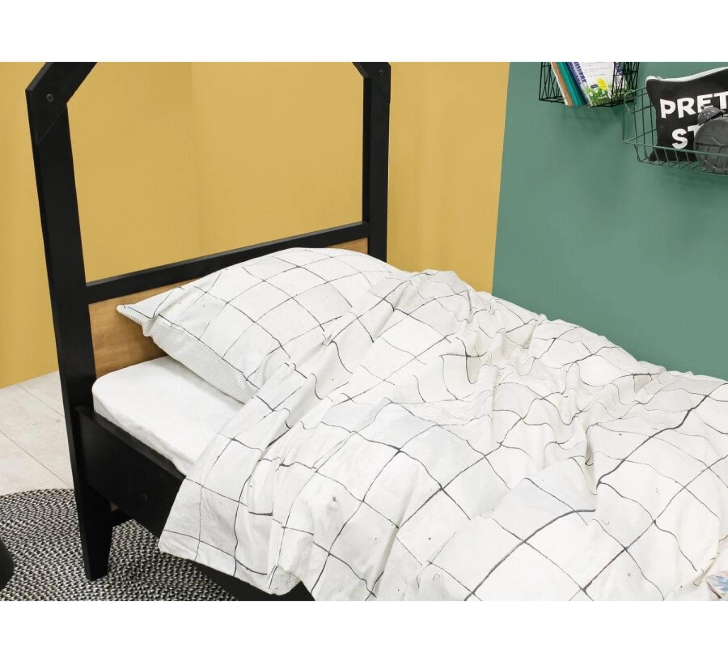 Huisbed Job 90x200 Vintage Honey 7 Huisbed Job 90x200 Vintage Honey - Afbeelding 7