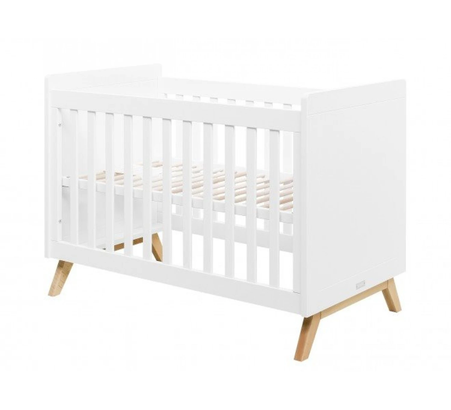 Ledikant Fenna 60x120 - Wit 1 Ledikant Fenna 60x120 - Wit