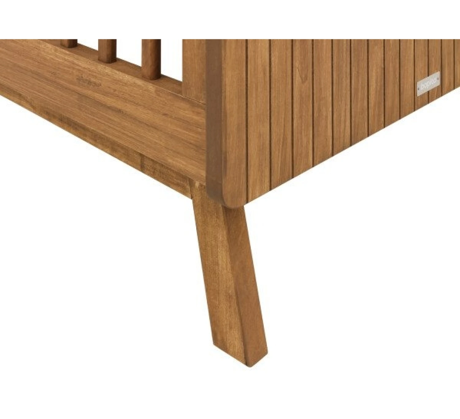 Senna Bedbank 70x140 - Rose Wood 2 Senna Bedbank 70x140 - Rose Wood - Afbeelding 2