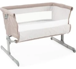 CHICCO Next2Me Co-Sleeper - Sand 5 CHICCO Next2Me Co-Sleeper - Sand -Babyproducten chicco next2me co sleeper sand 2