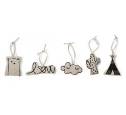 Childhome Gym Toys Canvas - Voor Baby Gym