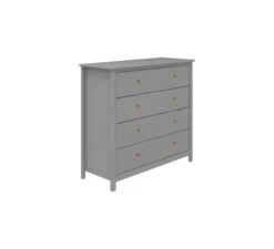 Commode Luna 4-Laden - Grey 7 Commode Luna 4-Laden - Grey -Babyproducten flexa commode luna 4 laden grey 2
