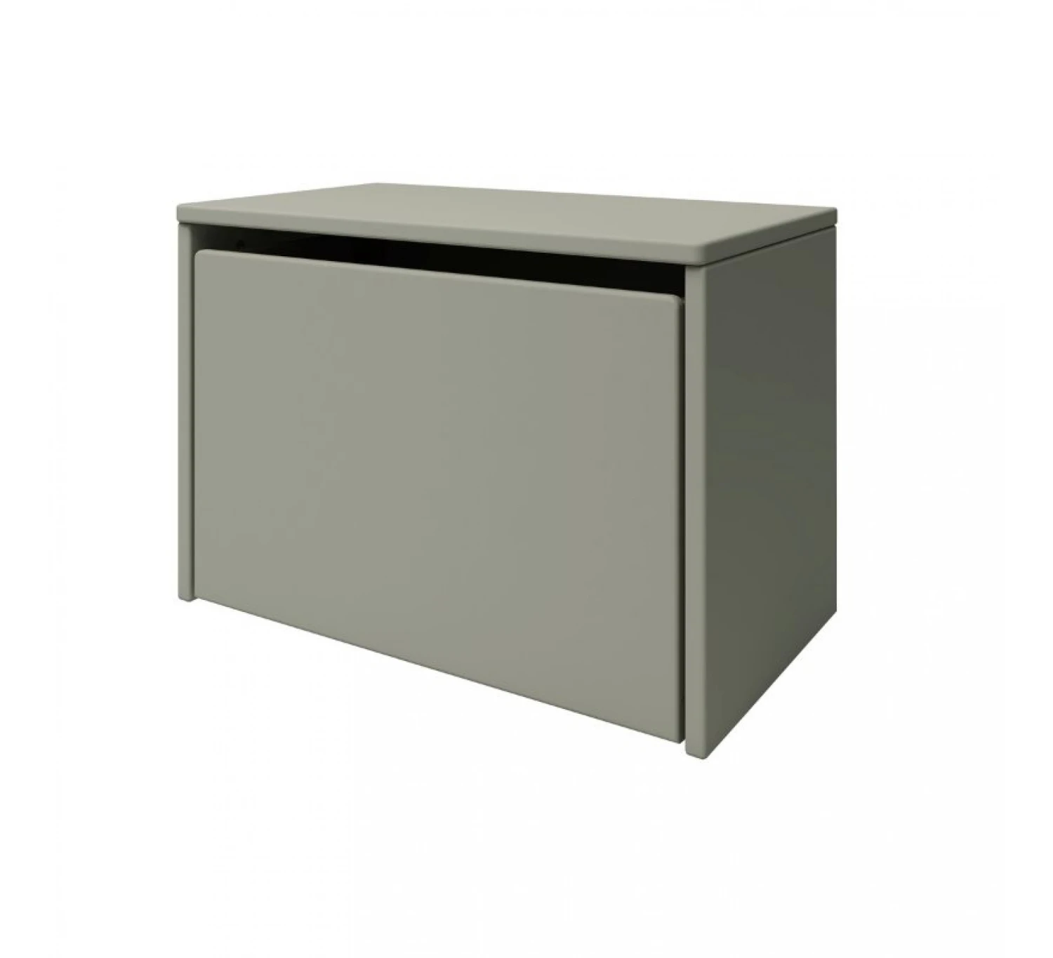 Dots Speelgoedkist - Natural Green 1 Dots Speelgoedkist - Natural Green