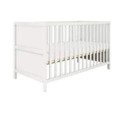 Ledikant Luna Effen 70x140 - White -Babyproducten flexa ledikant luna effen 70x140 white 3