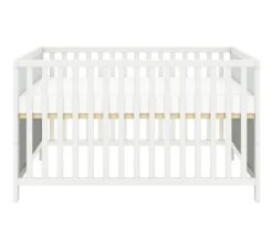 Ledikant Luna Effen 70x140 - White -Babyproducten flexa ledikant luna effen 70x140 white 5