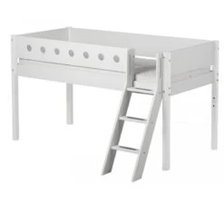 White Halfhoogslaper - Wit