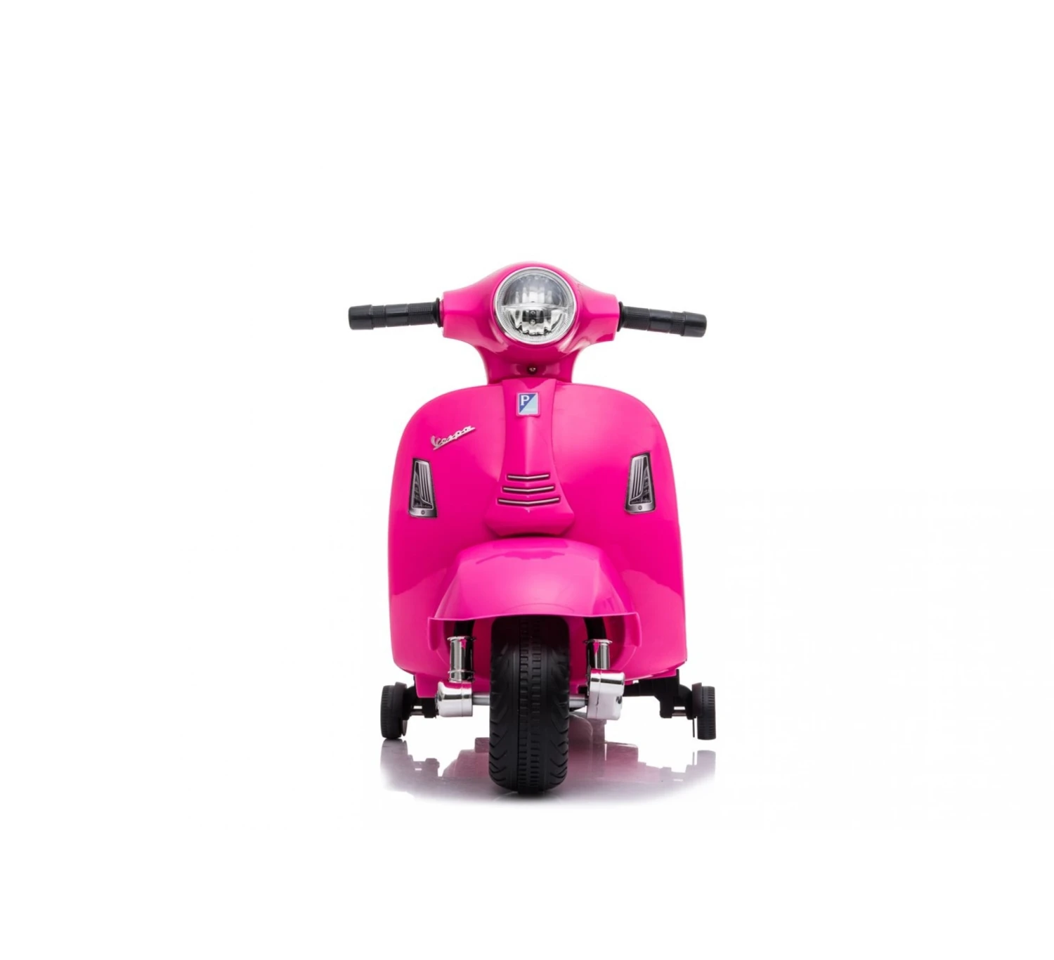 Loopauto Vespa Scooter Elektrisch - Roze 2 Loopauto Vespa Scooter Elektrisch - Roze - Afbeelding 2