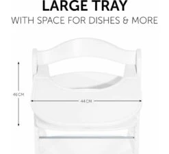 HAUCK Alpha Click Tray - White 7 HAUCK Alpha Click Tray - White -Babyproducten hauck alpha click tray white 2