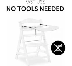 HAUCK Alpha Click Tray - White 8 HAUCK Alpha Click Tray - White -Babyproducten hauck alpha click tray white 3