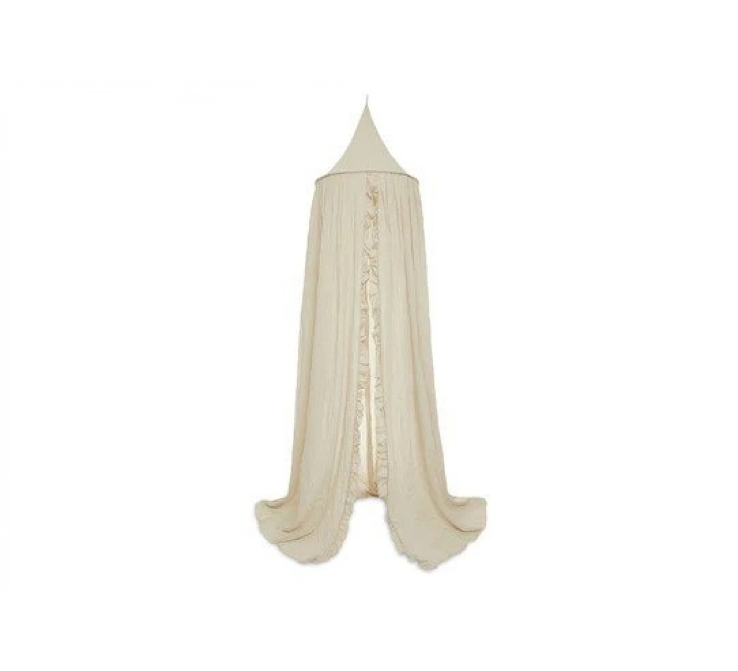 Jollein Klamboe Ruffle - Nougat 1 Jollein Klamboe Ruffle - Nougat