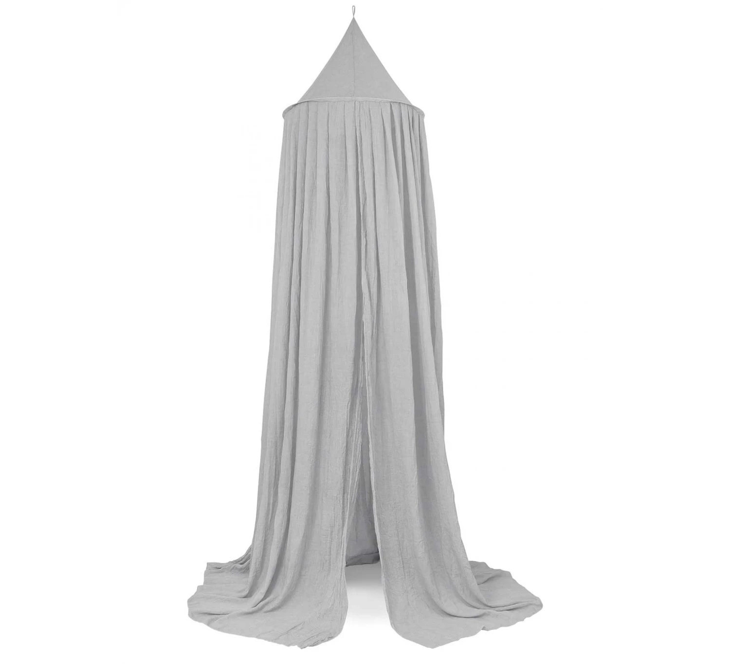 Jollein Klamboe Vintage 245 Cm - Soft Grey 1 Jollein Klamboe Vintage 245 Cm - Soft Grey