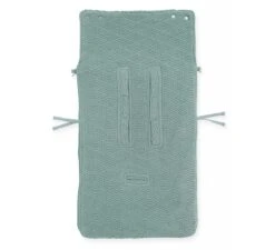 Jollein Voetenzak 0+ River Knit - Ash Green 5 Jollein Voetenzak 0+ River Knit - Ash Green -Babyproducten jollein voetenzak 0 river knit ash green 2