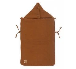 Jollein Voetenzak 3/5 Punt Basic Knit - Caramel -Babyproducten jollein voetenzak 3 5 punt basic knit caramel 3