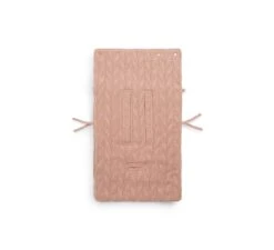 Jollein Voetenzak Groep 0+ Spring Knit - Rosewood -Babyproducten jollein voetenzak groep 0 spring knit rosewood 4