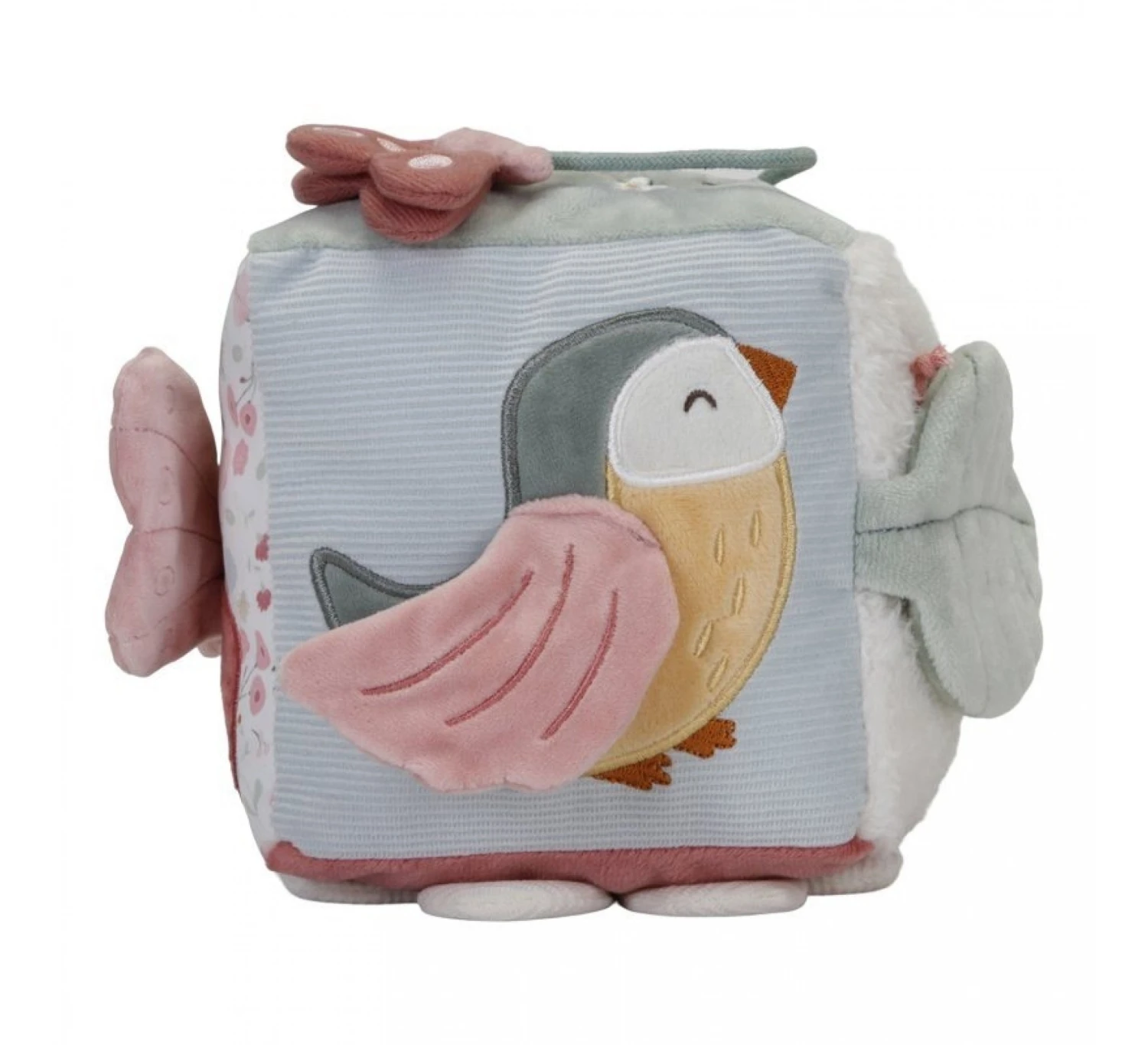 Little Dutch Activiteitenkubus Soft Flowers & Butterflies 1 Little Dutch Activiteitenkubus Soft Flowers & Butterflies