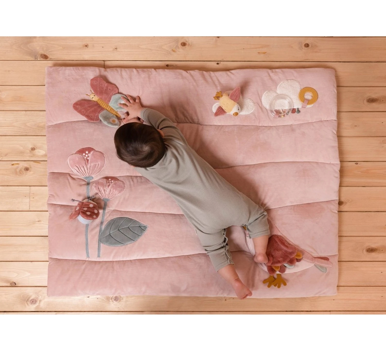 Little Dutch Boxkleed Flowers & Butterflies 2 Little Dutch Boxkleed Flowers & Butterflies - Afbeelding 2