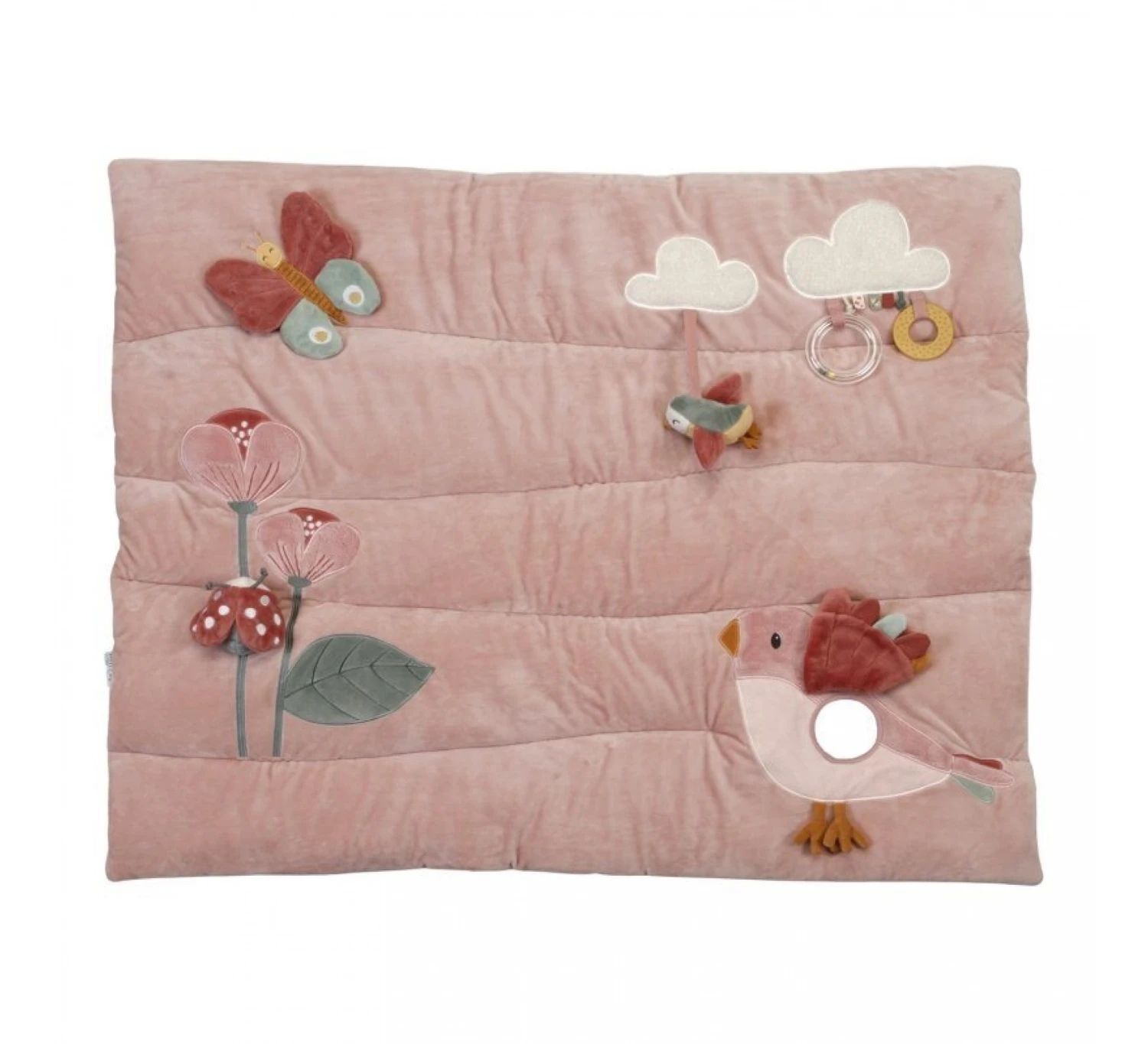 Little Dutch Boxkleed Flowers & Butterflies 1 Little Dutch Boxkleed Flowers & Butterflies