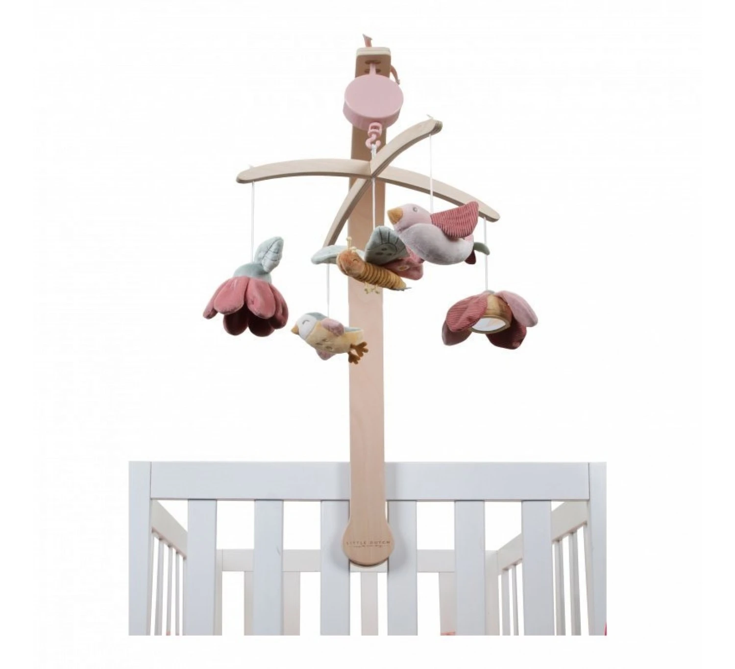 Little Dutch Muziekmobiel Flowers & Butterflies 1 Little Dutch Muziekmobiel Flowers & Butterflies