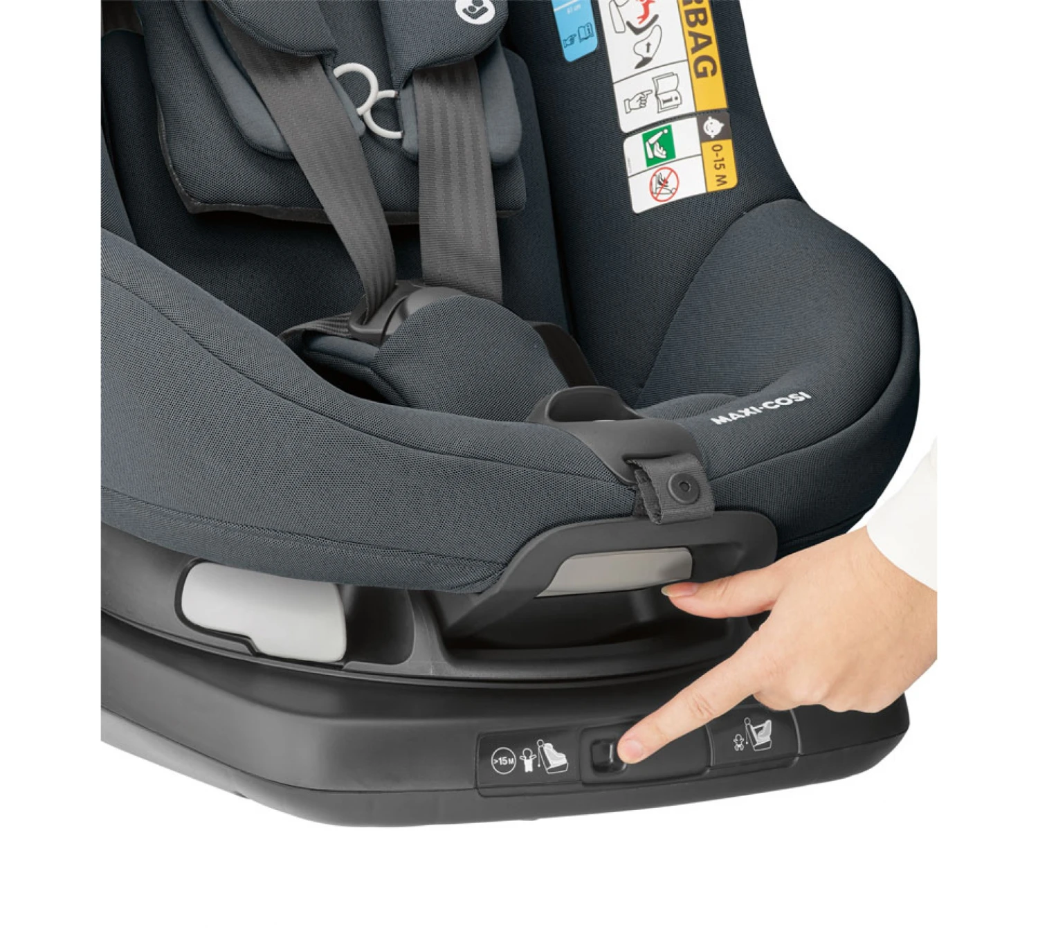 Maxi-Cosi AxissFix - Authentic Graphite 2 Maxi-Cosi AxissFix - Authentic Graphite - Afbeelding 2