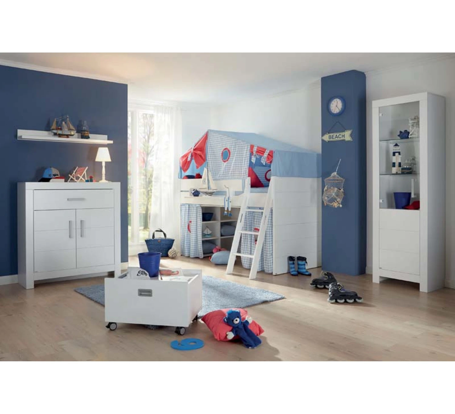 Fiona Halfhoogslaper Schuine Trap 90x120 2 Fiona Halfhoogslaper Schuine Trap 90x120 - Afbeelding 2