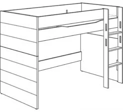Fiona Hoogslaper Rechte Trap 90x200