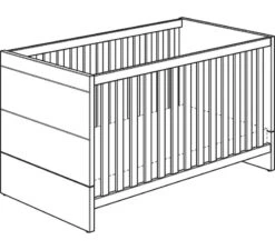 Fiona Ledikant 70x140cm 5 Fiona Ledikant 70x140cm -Babyproducten paidi fiona ledikant 70x140cm 2