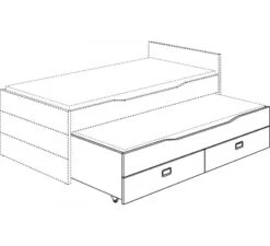 Fiona Onderschuifbed -Babyproducten paidi fiona onderschuifbed 2