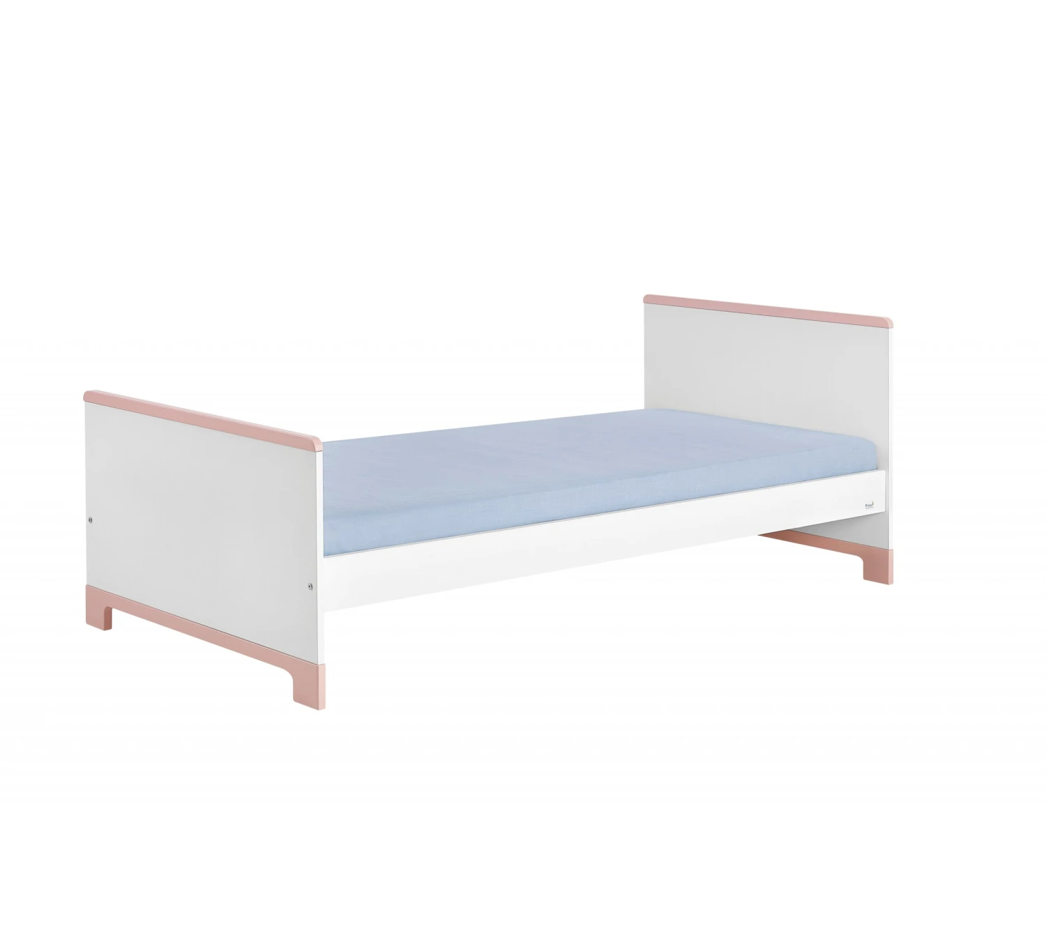 Mini Bed 90 X 200 Cm Wit/roze 1 Mini Bed 90 X 200 Cm Wit/roze