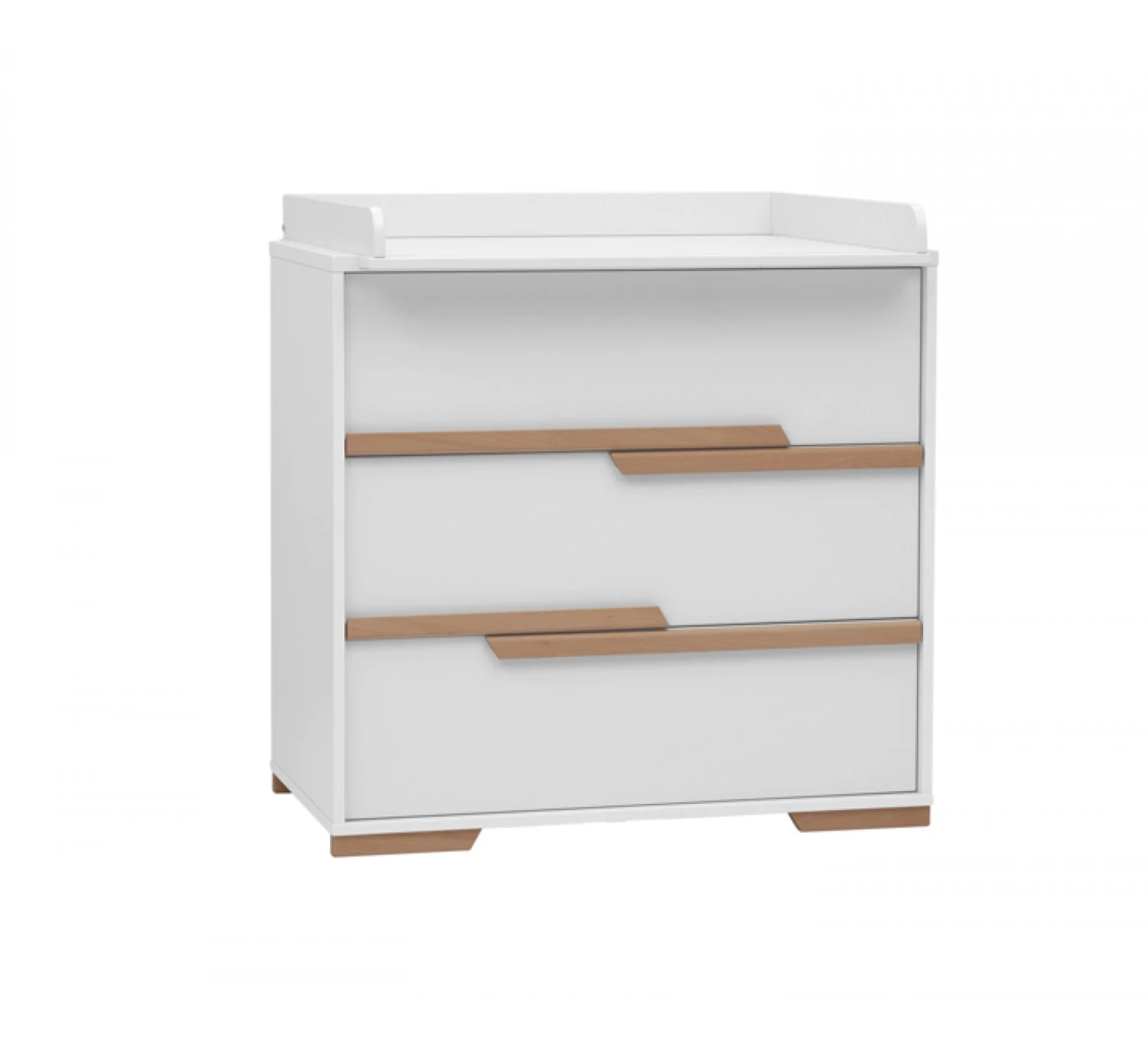 Snap Commode 3-Laden - White 2 Snap Commode 3-Laden - White - Afbeelding 2
