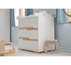 Snap Commode 3-Laden - White 6 Snap Commode 3-Laden - White -Babyproducten pinio snap commode 3 laden white 2