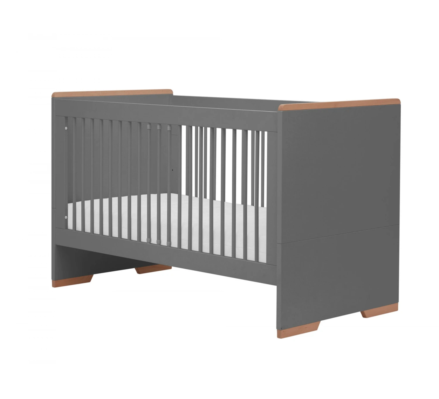 Snap Ledikant 70x140cm - Dark Grey 1 Snap Ledikant 70x140cm - Dark Grey