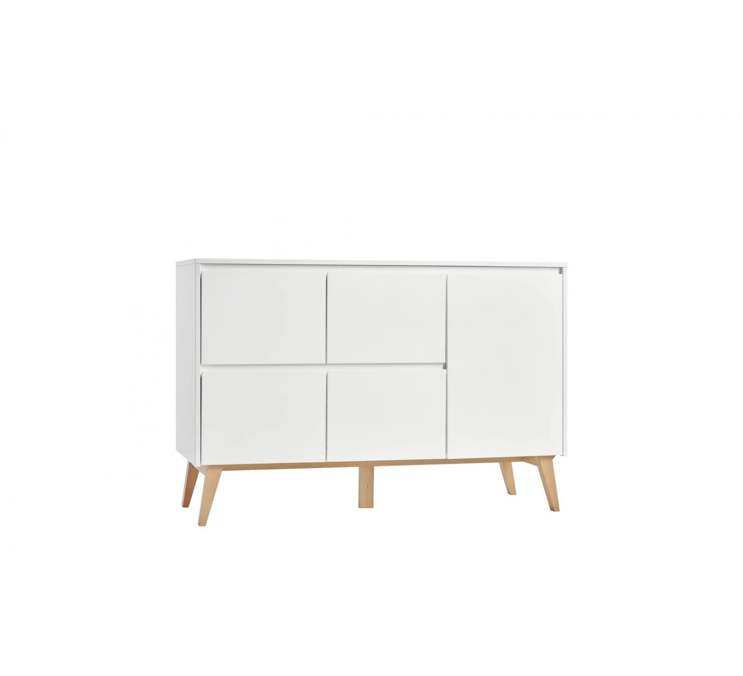 Swing Commode XL 4-Laden + 1-deur 1 Swing Commode XL 4-Laden + 1-deur