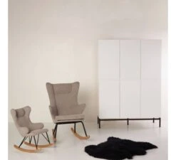 Rocking Kids Chair De Luxe - Latte -Babyproducten quax rocking kids chair de luxe latte 2