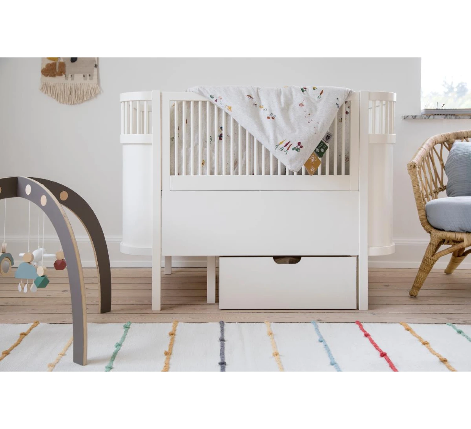 The Sebra Bed Baby & Jr. - Classic White 2 The Sebra Bed Baby & Jr. - Classic White - Afbeelding 2