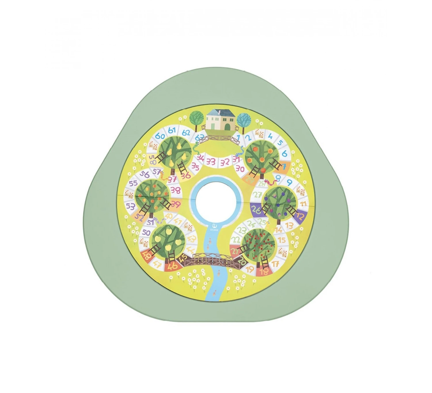 Stokke MuTable V2 Speelbord - Groente & Fruit 1 Stokke MuTable V2 Speelbord - Groente & Fruit