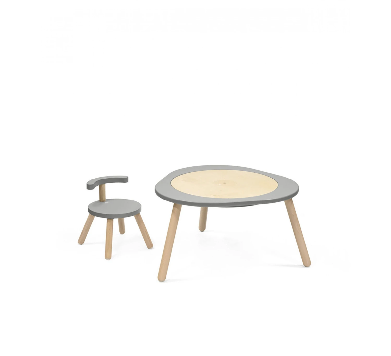 Stokke MuTable V2 Speeltafel - Storm Grey 2 Stokke MuTable V2 Speeltafel - Storm Grey - Afbeelding 2