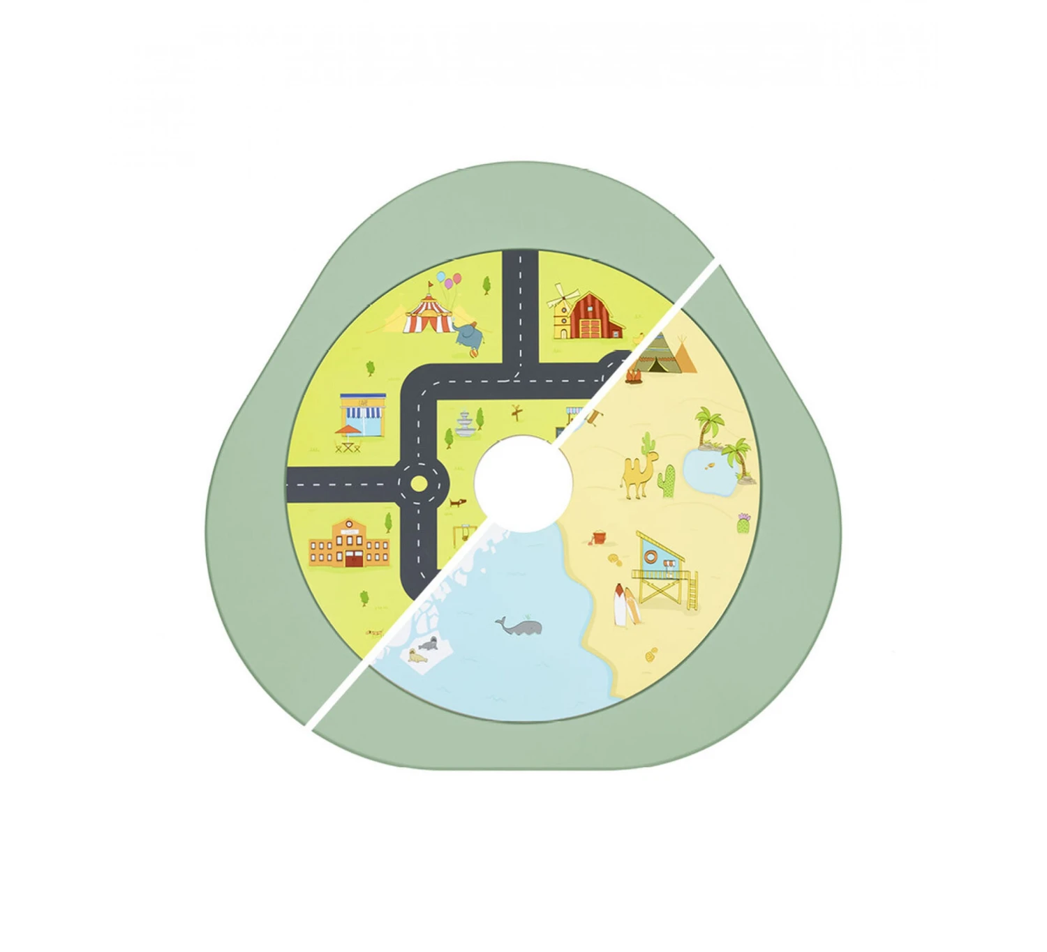 Stokke MuTable V2 Speeltafel - Storm Grey 5 Stokke MuTable V2 Speeltafel - Storm Grey - Afbeelding 5