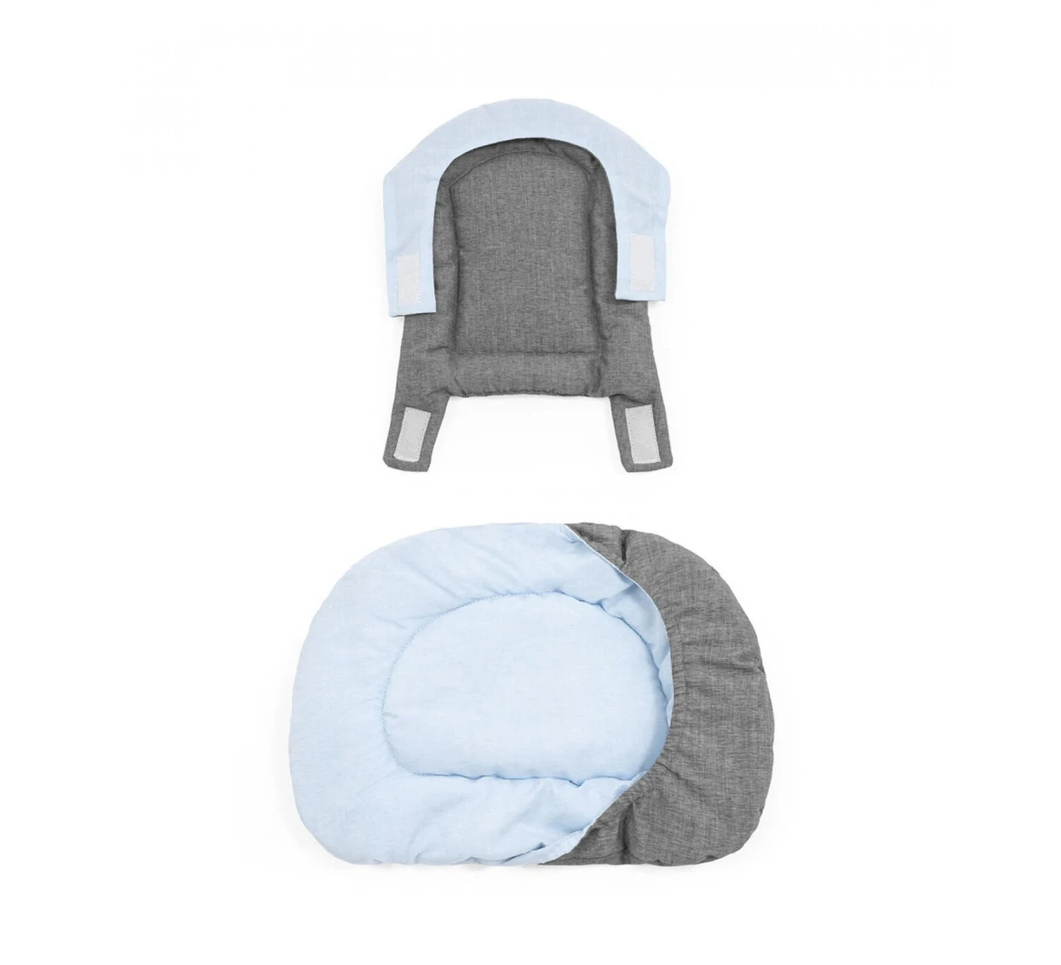 Stokke Nomi® Baby Set Kussen - Grey Blue 2 Stokke Nomi® Baby Set Kussen - Grey Blue - Afbeelding 2