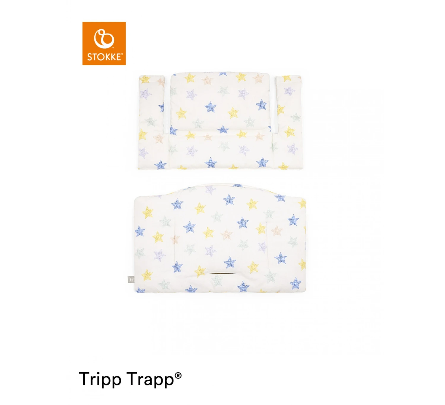 Stokke Tripp Trapp® Classic Kussen - Stars Multi 2 Stokke Tripp Trapp® Classic Kussen - Stars Multi - Afbeelding 2