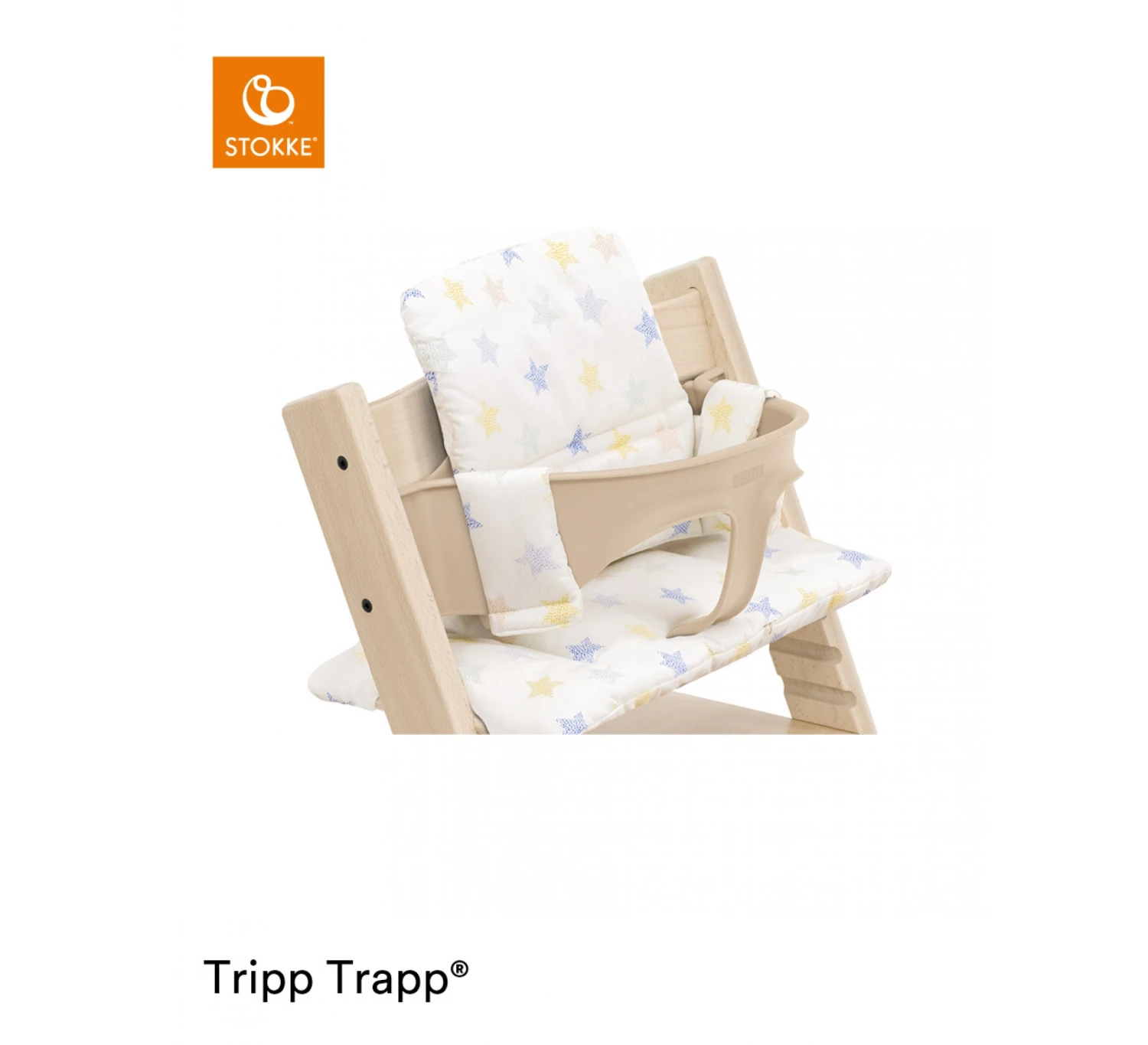 Stokke Tripp Trapp® Classic Kussen - Stars Multi 4 Stokke Tripp Trapp® Classic Kussen - Stars Multi - Afbeelding 4