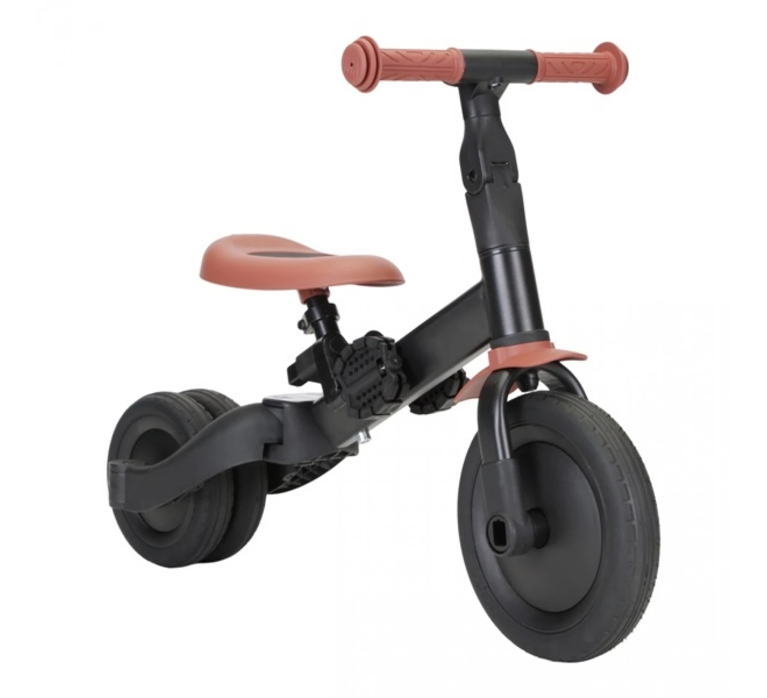 4-in-1 Driewieler Kaya - Zwart 4 4-in-1 Driewieler Kaya - Zwart - Afbeelding 4