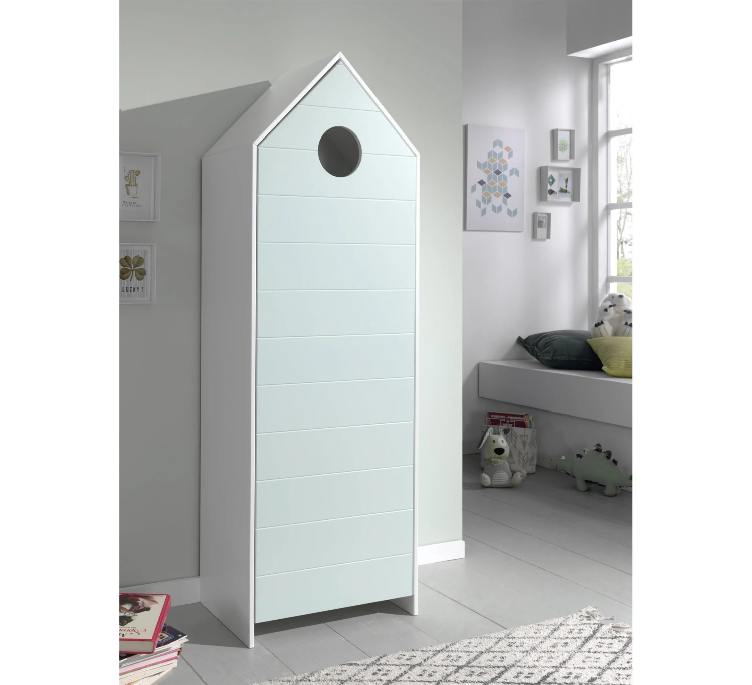 Casami 1-Deurskast - Mint 2 Casami 1-Deurskast - Mint - Afbeelding 2